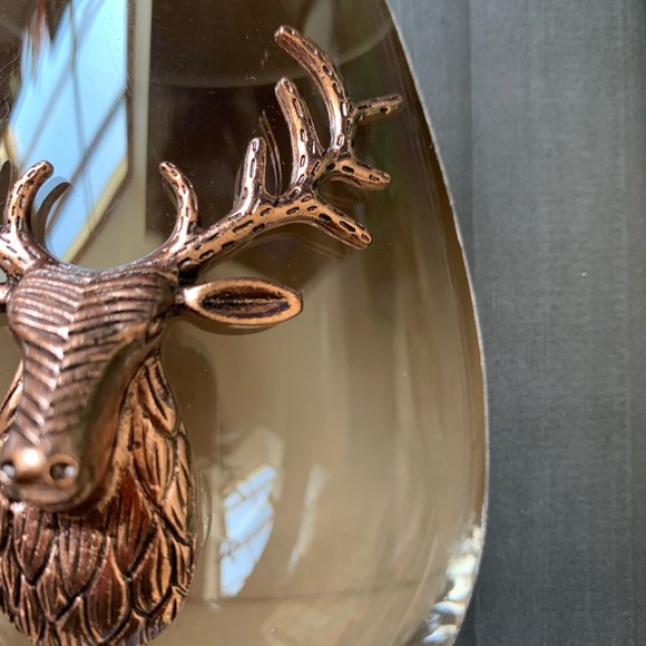 🔶 RARE Set of 4 Silhouette Moose Wine Glass 🔸🔶 - Picture 3 of 6